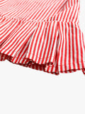 Little Princess World Cute Striped Bowknot  Dress