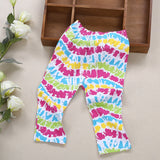 Little Princess World Infant Baby Girl Child Print Elastic Long Pants Leggings