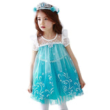 Little Princess World Princess Elsa Anna Party Dresses