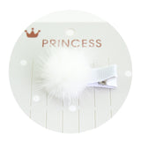 Little Princess World Pompom Mini Hairclips