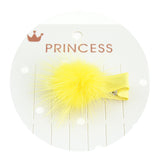 Little Princess World Pompom Mini Hairclips