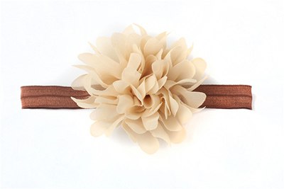 Little Princess World Elastic Flower Hairband