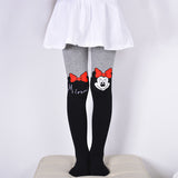 Little Princess World DreamShining Cartoon Cat Patchwork  Tights