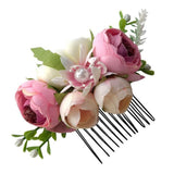 Little Princess World Artificial Flower Leaves Hair Clips