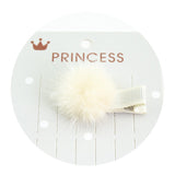 Little Princess World Pompom Mini Hairclips