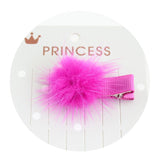 Little Princess World Pompom Mini Hairclips