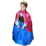 Little Princess World Princess Elsa Anna Party Dresses