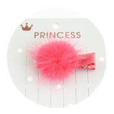 Little Princess World Pompom Mini Hairclips