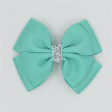 Little Princess World Shining Hair Bows With Clip Hairpins