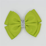 Little Princess World Shining Hair Bows With Clip Hairpins