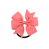 Little Princess World Fashion 1pc Colorful Ribbon Bow Elastic Hair Bands 20 Colors Cute Rope Hair Accessories Gift