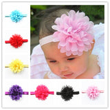 Little Princess World Elastic Flower Hairband