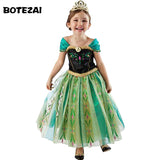 Little Princess World Princess Elsa Anna Party Dresses