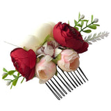 Little Princess World Artificial Flower Leaves Hair Clips