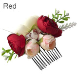 Little Princess World Artificial Flower Leaves Hair Clips