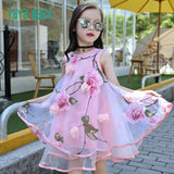 Little Princess World Kids Party Summer Dresses