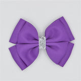 Little Princess World Shining Hair Bows With Clip Hairpins