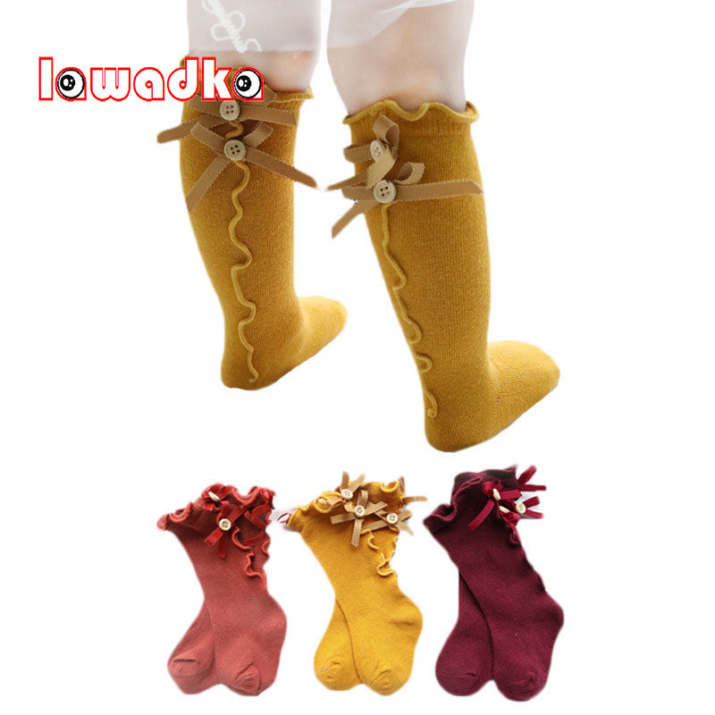 Little Princess World Lawadka Cotton Knee High Socks